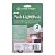 LED PUSH LIGHT PODS (2PK)
