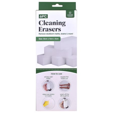 CLEANING ERASERS (6PK)