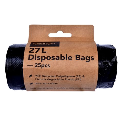 27L DISPOSABLE BAG (25PK)