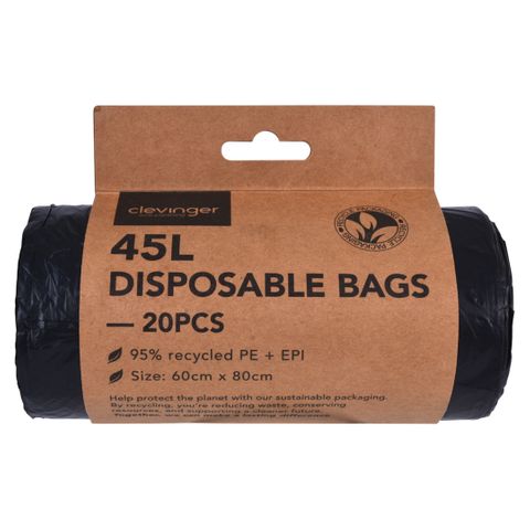 45L DISPOSABLE BAG (20PK)