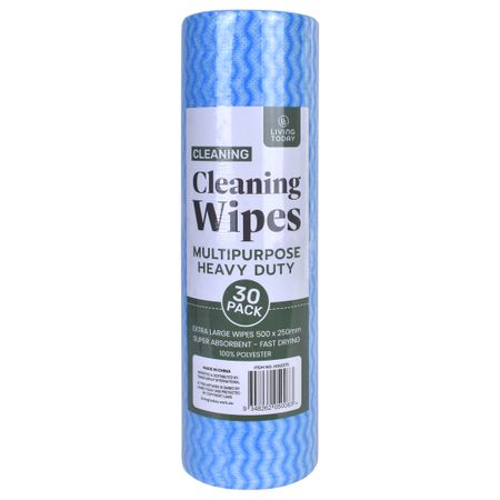 CLEANING WIPES - SMALL (30PK)