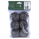 STAINLESS STEEL SCOURERS (6PK)
