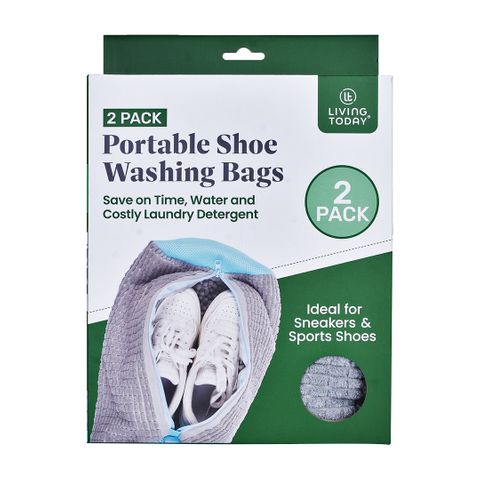 SHOE WASHING BAGS (2PK)
