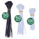 200 PACK ASSORTED CABLE TIES