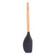 BEECHWOOD & SILICONE SPATULA (CHARCOAL)