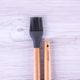 BEECHWOOD & SILICONE BASTING BRUSH - CHARCOAL