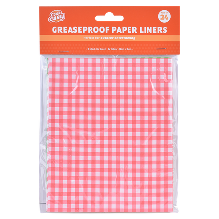 GREASEPROOF LINERS (24PC)