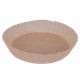 ROUND PAPER DISH AIR FRYER LINERS - LARGE (100PCS)