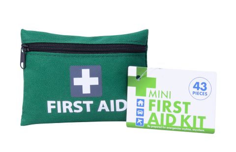 MINI FIRST AID KIT (43 PC)
