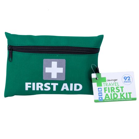 TRAVEL FIRST AID KIT (92 PC)