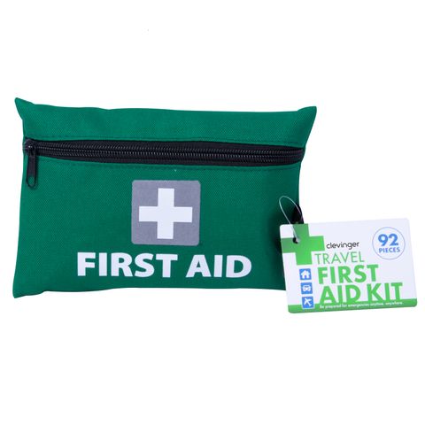 TRAVEL FIRST AID KIT (92 PC)