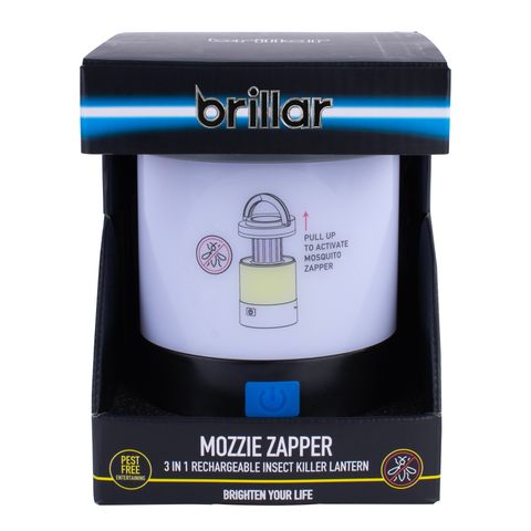 3 IN 1 RECHARGEABLE BUG ZAPPER LANTERN