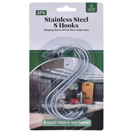 S HOOKS (3PK)