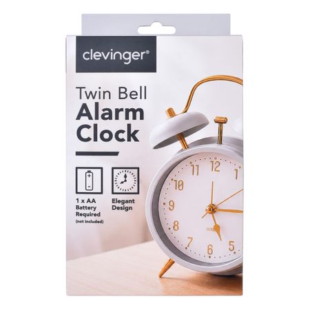 TWIN BELL ALARM CLOCK