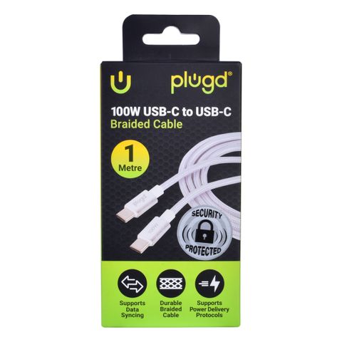 100W CHARGE & SYNC USB C TO USB C 1M