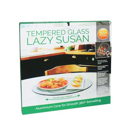 TEMPERED GLASS LAZY SUSAN 35CM