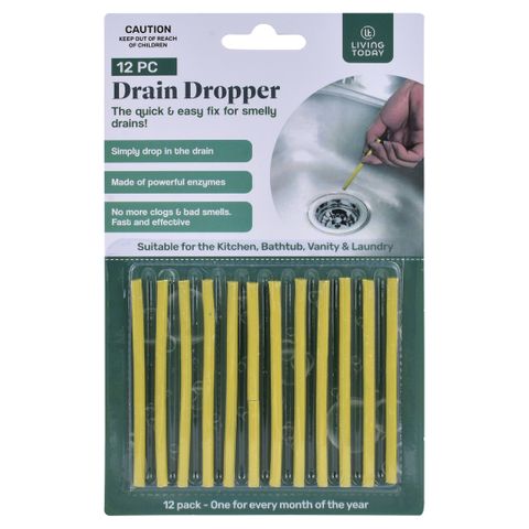 DRAIN DROPPER 12PK