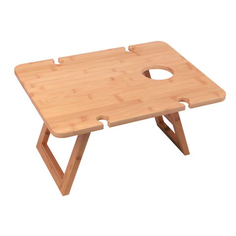 BAMBOO FOLDABLE TRAVEL PICNIC TABLE