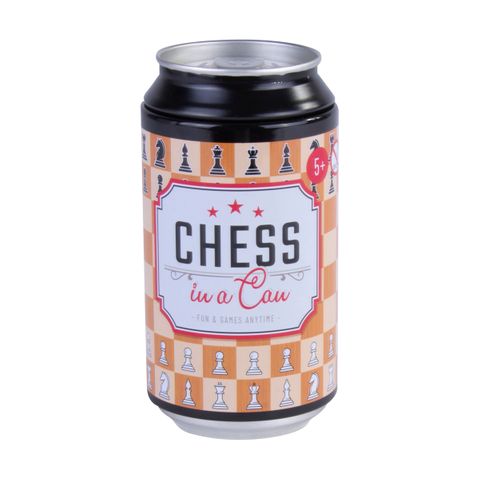 CHESS TRAVEL GAME IN TIN