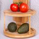 2 TIER BAMBOO LAZY SUSAN - 25CM