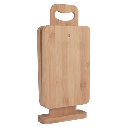 4 PIECE CHOPPING BLOCK SET WITH DISPLAY