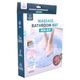 NON SLIP MASSAGING BATHMAT ASSORTED