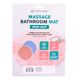 NON SLIP MASSAGING BATHMAT ASSORTED