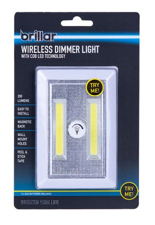 WIRELESS DIMMER LIGHT SWITCH WITH COB LED