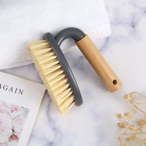 BAMBOO BATHROOM BRUSH