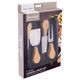 AVALON 4 PIECE WOOD HANDLE CHEESE KNIFE SET