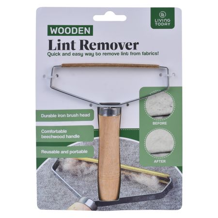 WOODEN LINT REMOVER