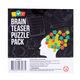 MINI BRAIN TEASER PUZZLE 4 PACK