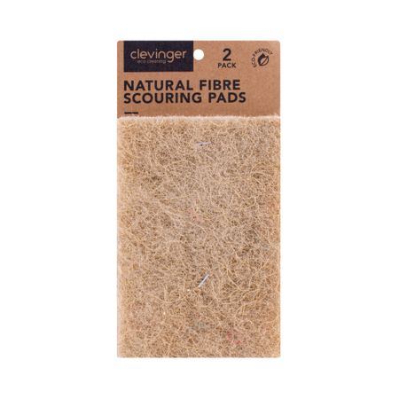 CLEVINGER 2PC natural scouring pad