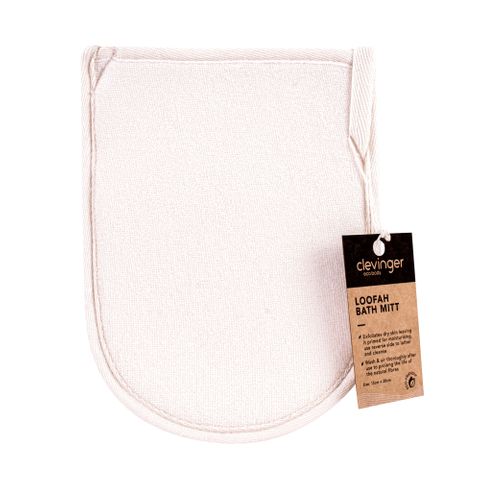 CLEVINGER ECO LOOFAH BATH MITT