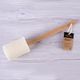 CLEVINGER ECO LOOFAH BACK SCRUBBER WITH WOOD HANDLE