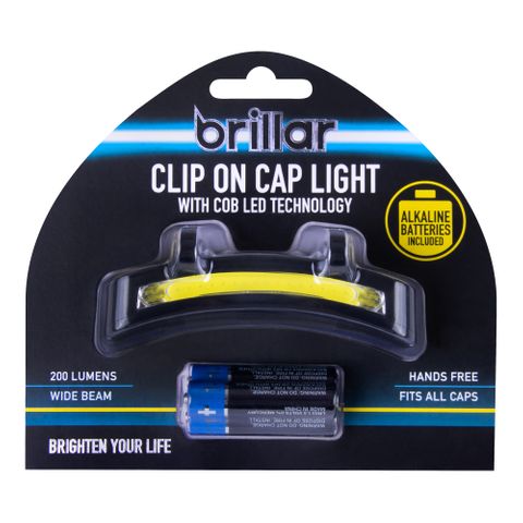 COB LED CLIP ON CAP LIGHT