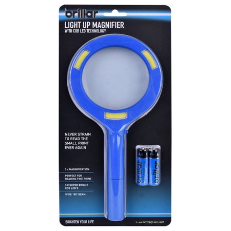 COB LED LIGHTED MAGNIFYING GLASS