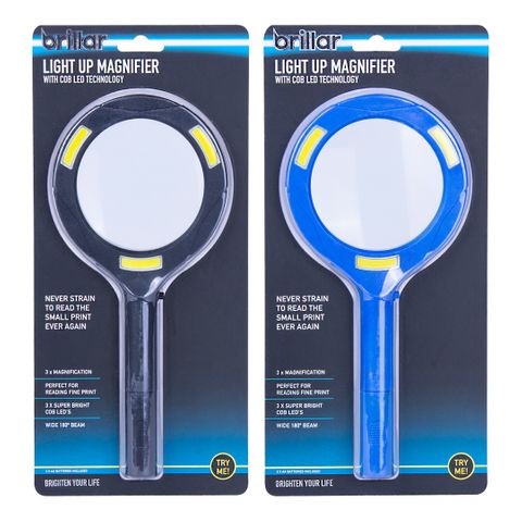 COB LED LIGHTED MAGNIFYING GLASS
