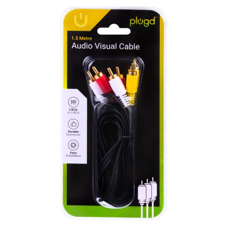 AUDIO VISUAL CABLE 1.5M