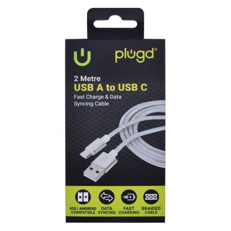 CHARGE & SYNC 2M USB A TO USB C