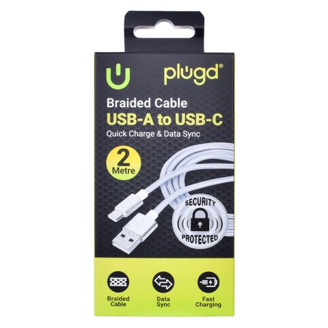 CHARGE & SYNC 2M USB A TO USB C