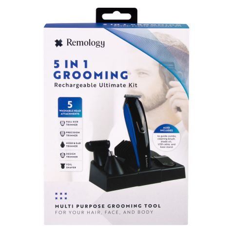 5 IN 1 RECHARGEABLE GROOMING KIT