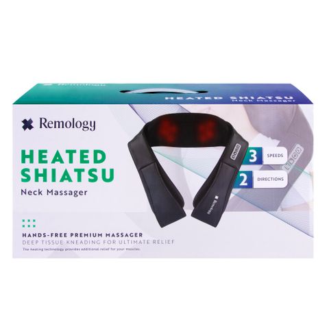 HEATED SHIATSU NECK MASSAGER