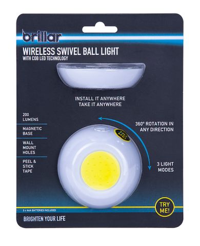 WIRELESS MAGNETIC BALL WITH COB LED