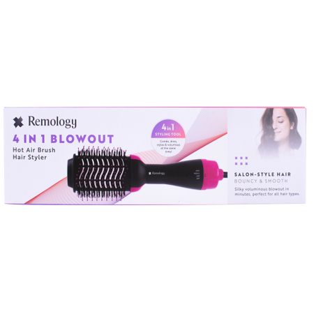 4 IN 1 BLOWOUT HOT AIR BRUSH HAIR STYLER