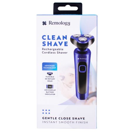 CLEAN SHAVE RECHARGEABLE CORDLESS SHAVER