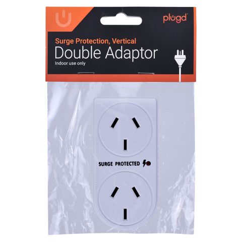 VERTICAL DOUBLE ADAPTOR