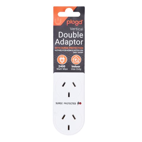 VERTICAL DOUBLE ADAPTOR