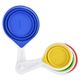 COLLAPSIBLE SILICONE MEASURING CUP SET