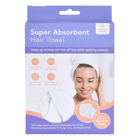 SUPER ABSORBENT HAIR TOWEL